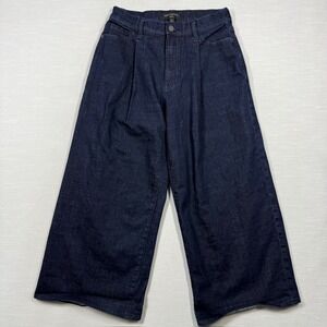 Banana Republic Sedona Wide-Leg Jeans Women 27/4 Single Pleats
